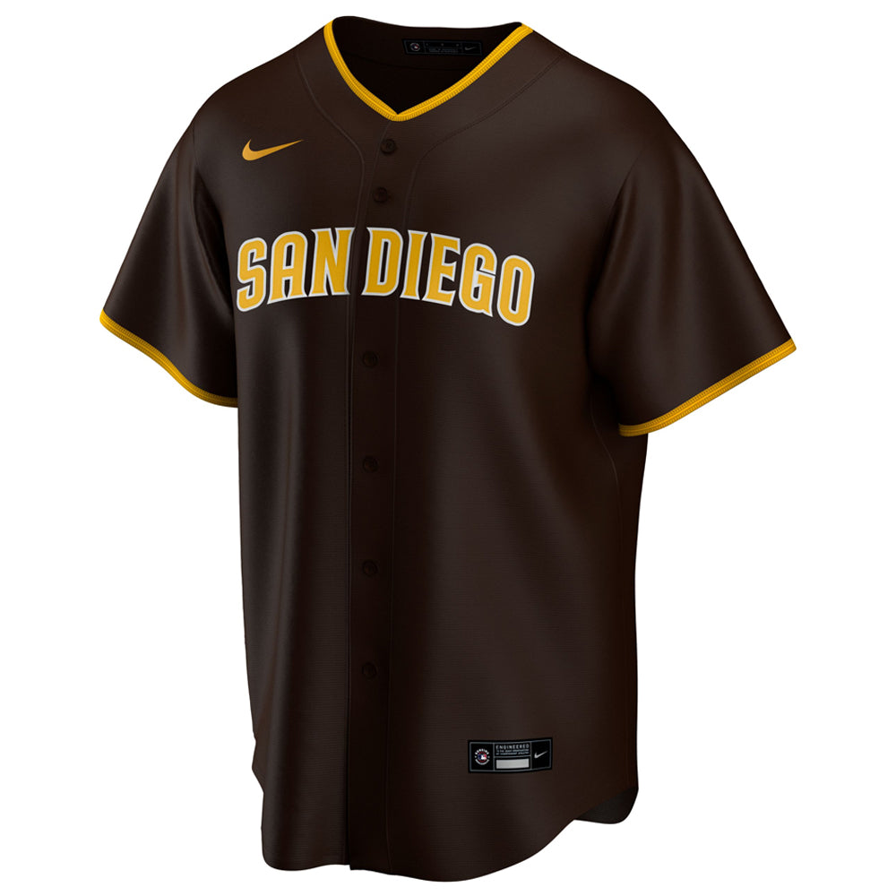 MLB San Diego Padres Fernando Tatis Jr. Nike Official Replica Jersey - Brown