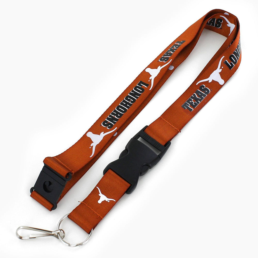 NCAA Texas Longhorns Aminco Lanyard - Orange - Just Sports