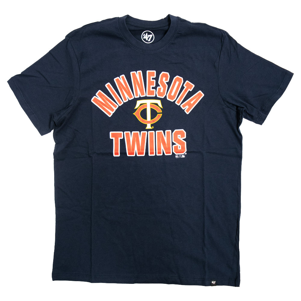 MLB Minnesota Twins &#39;47 Varsity Arch Tee - Navy
