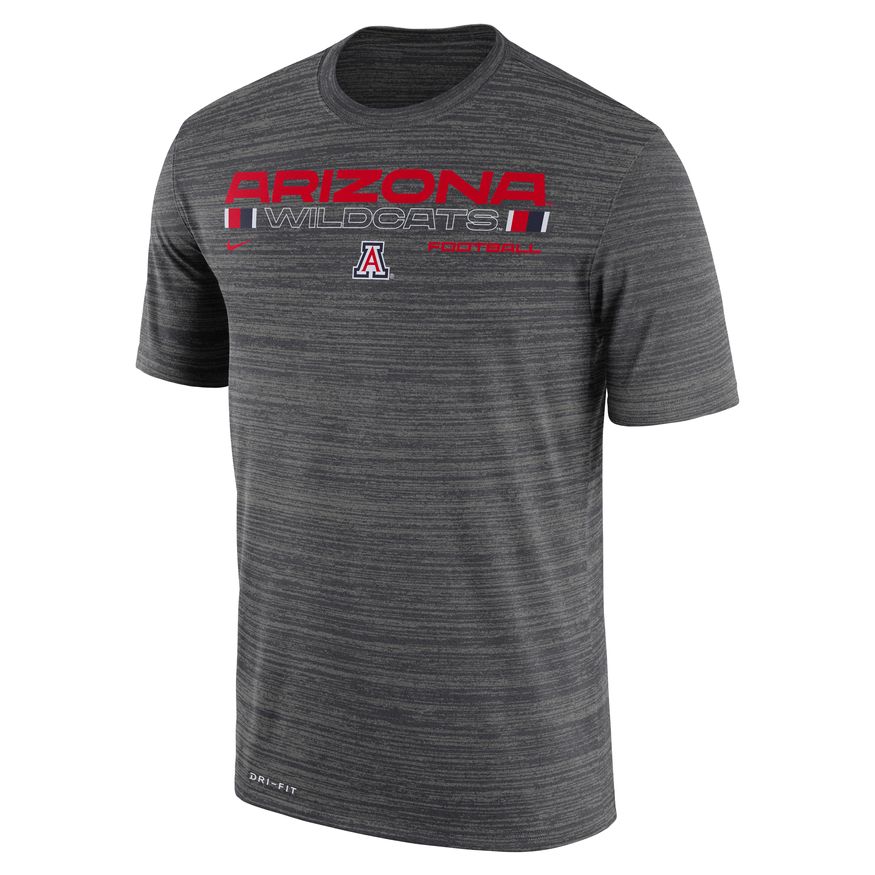 NCAA Arizona Wildcats Nike Legend Velocity T-Shirt - Gray
