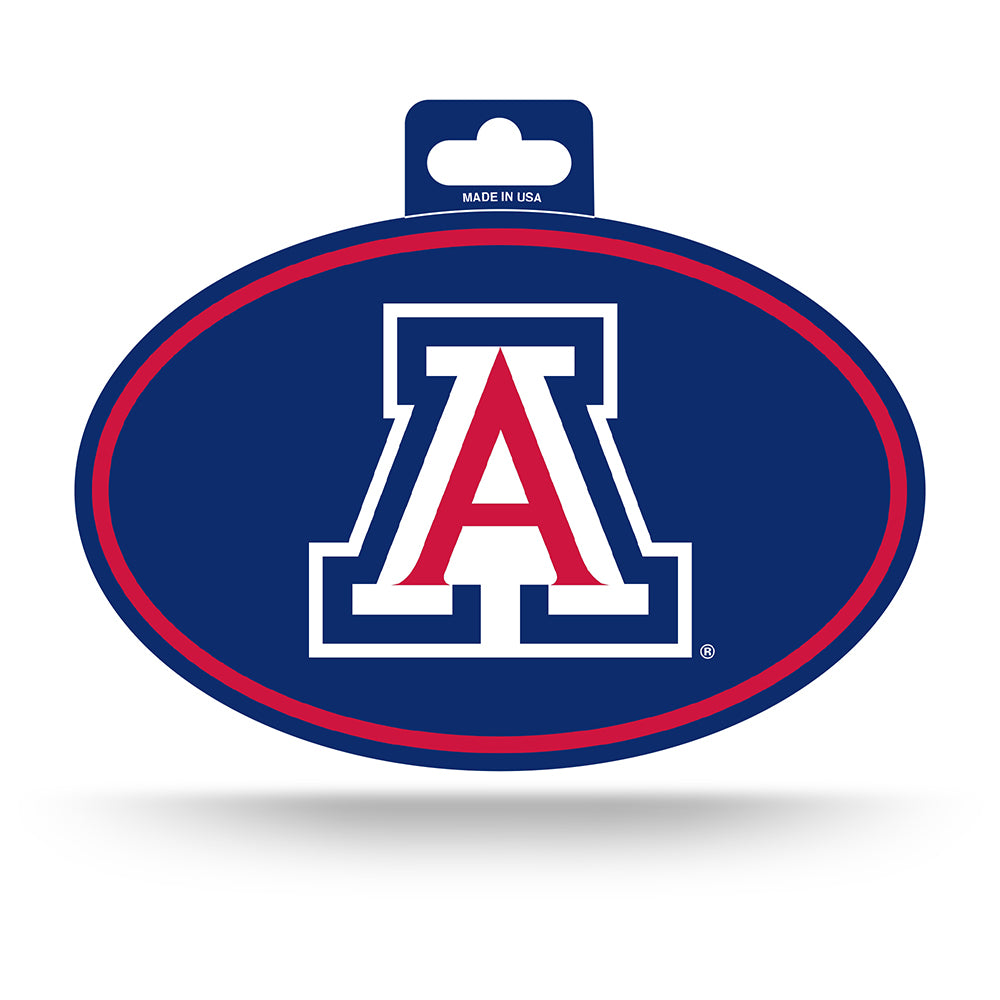 NCAA Arizona Wildcats Rico Oval Logo Sticker