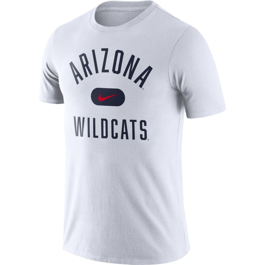 NCAA Arizona Wildcats Nike Basketball Team Arch Tee