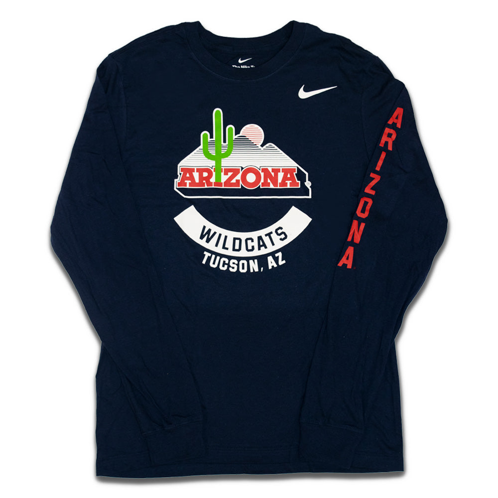 NCAA Arizona Wildcats Nike Vault Logo Long Sleeve Tee