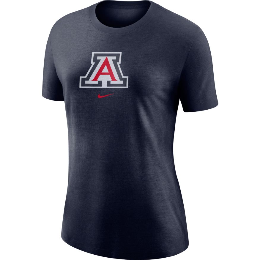 NCAA Arizona Wildcats Women&#39;s Nike Logo Crew Tee