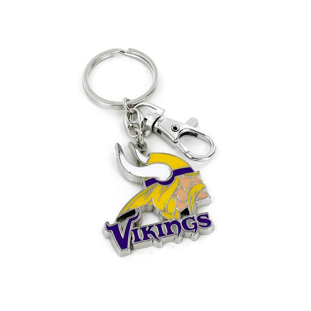 NFL Minnesota Vikings Aminco Logo Keychain - Just Sports