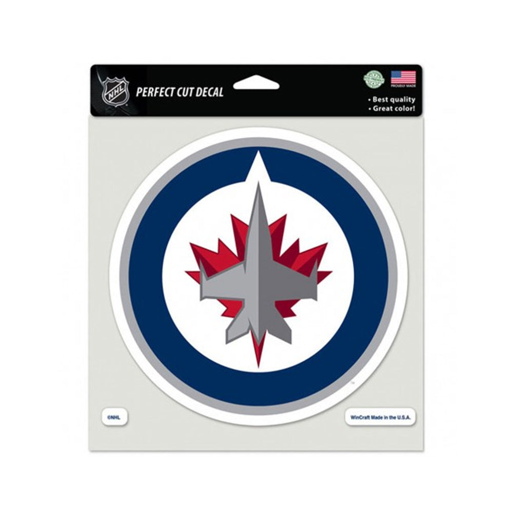 NHL Winnipeg Jets Wincraft 8x8 Car Decal