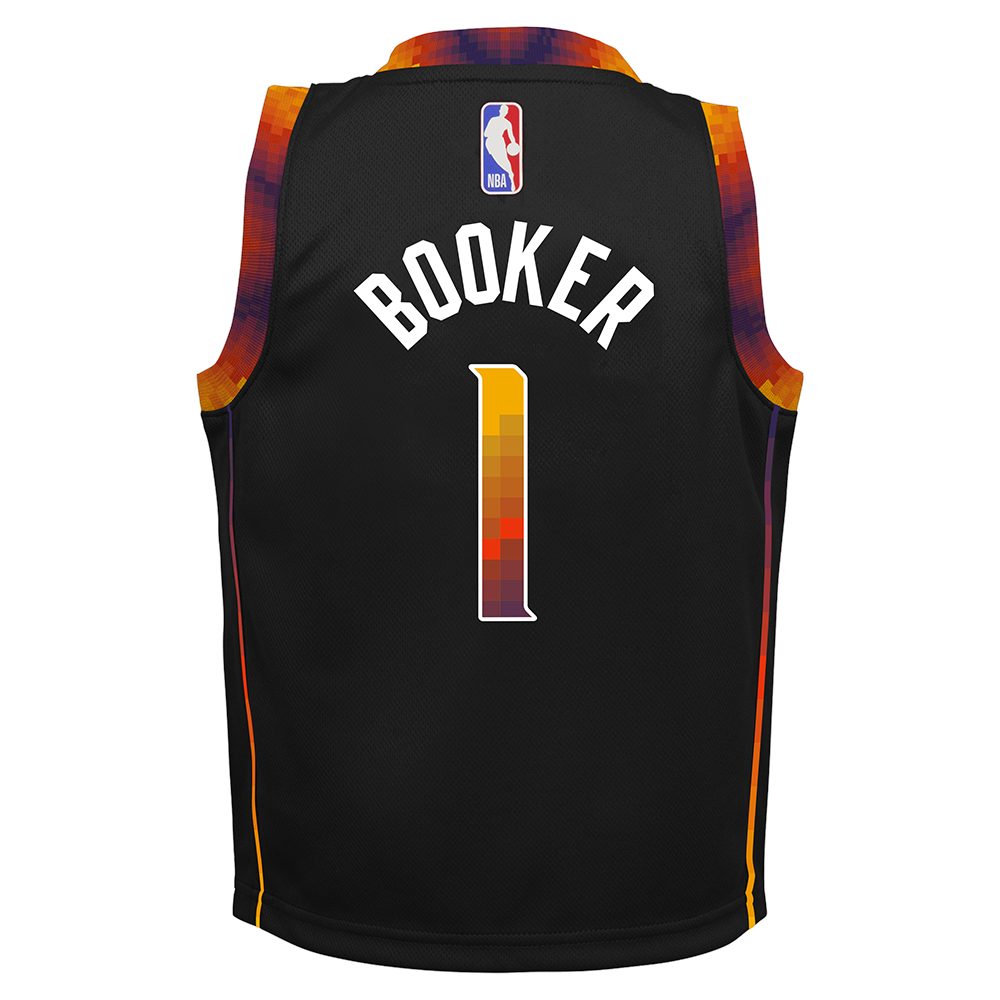NBA Phoenix Suns Devin Booker Toddler Jordan &#39;22 Statement Edition Swingman Jersey