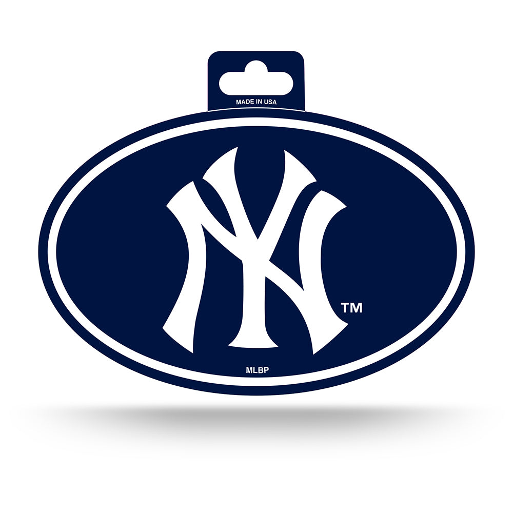 MLB New York Yankees Rico Team Color Oval Sticker
