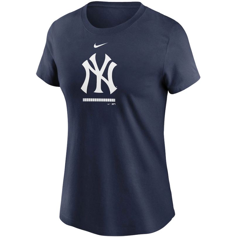 MLB New York Yankees Women's Nike Legacy Tee - Navy - Just Sports