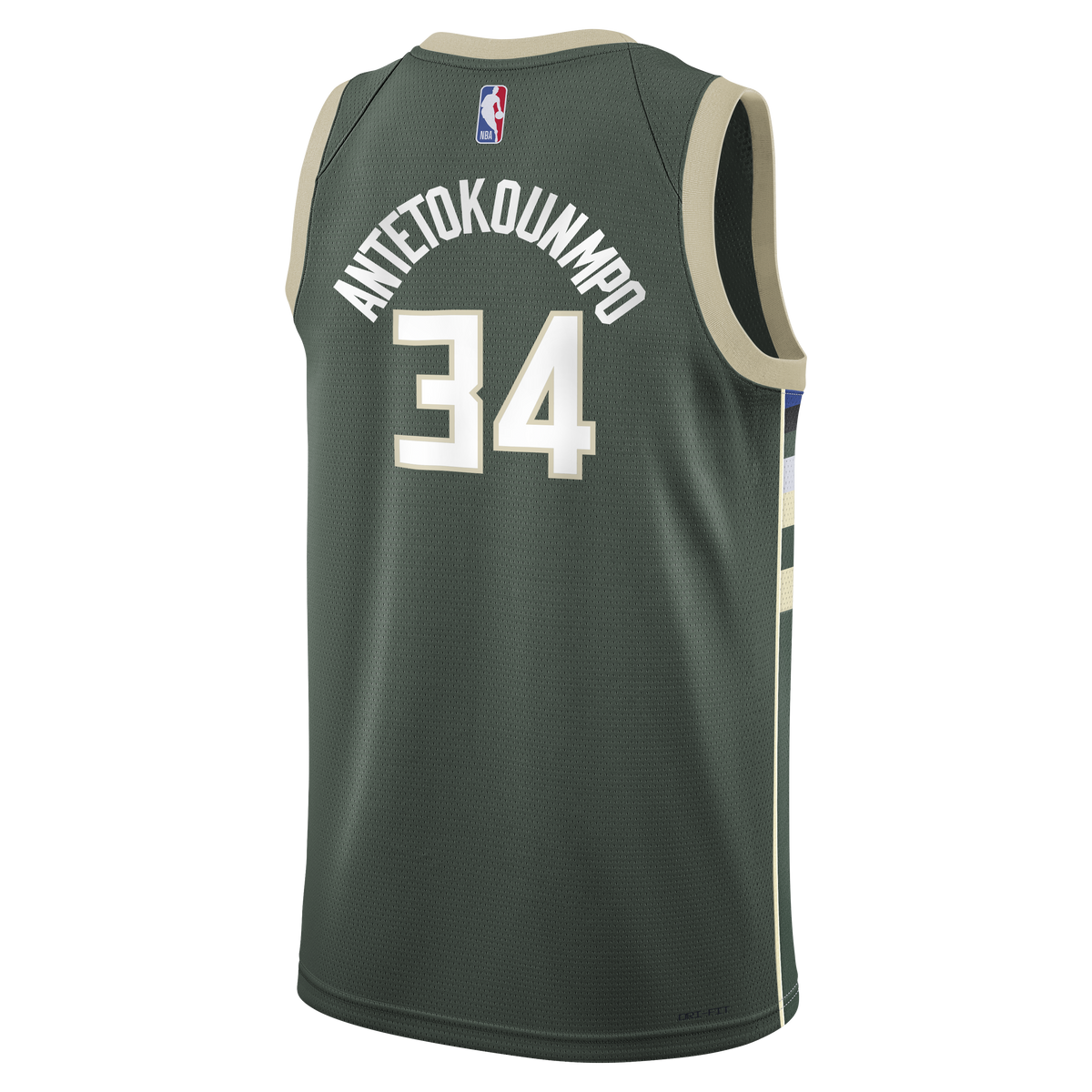 NBA Milwaukee Bucks Giannis Antetokounmpo Youth Nike Icon Swingman Jersey - Green