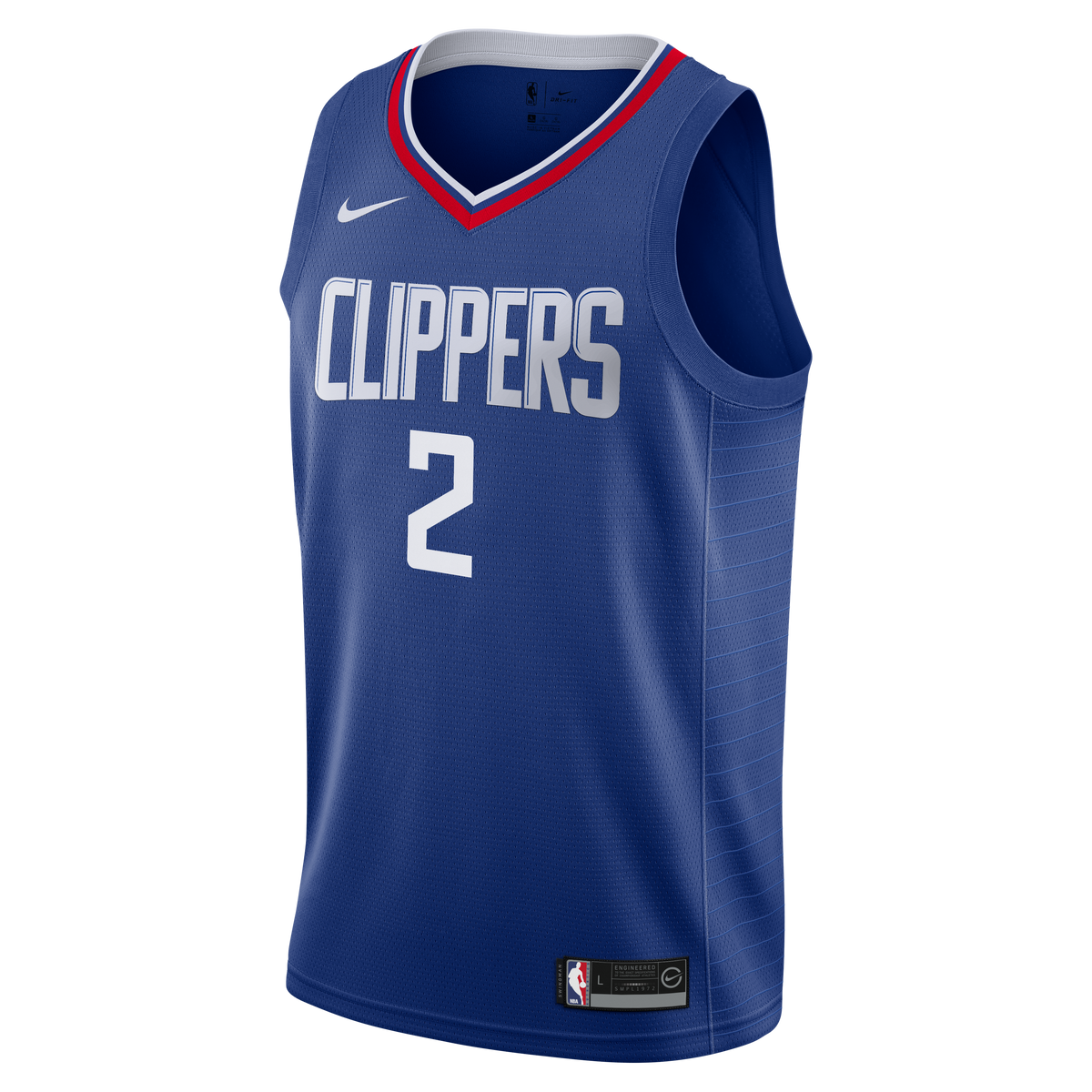 NBA Los Angeles Clippers Kawai Leonard Youth Nike Icon Swingman Jersey - Blue