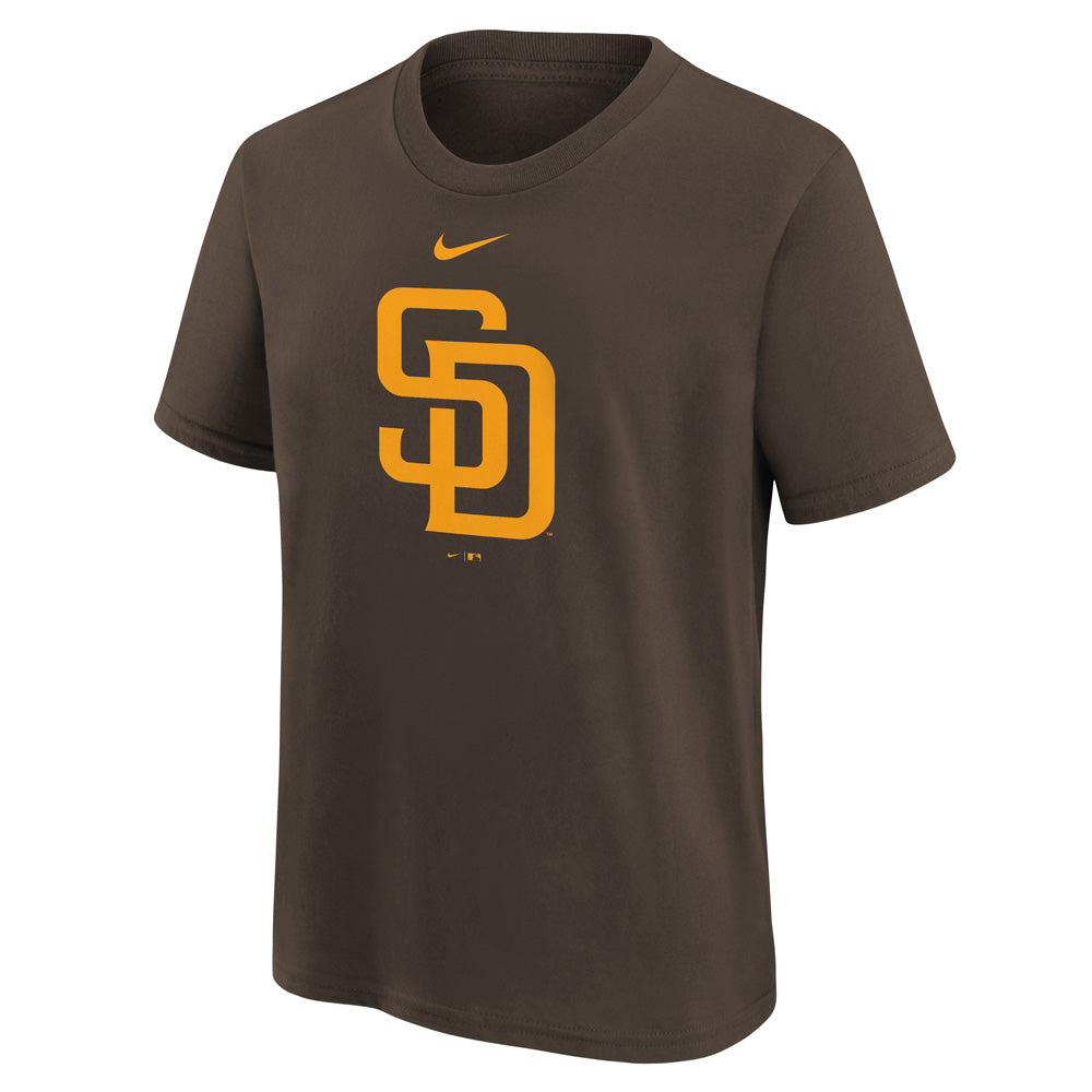 MLB San Diego Padres Kids Nike Large Logo T-Shirt - Brown