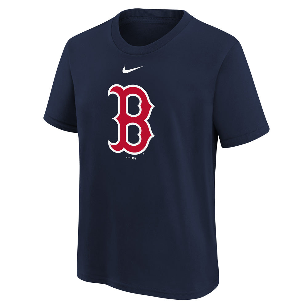 MLB Boston Red Sox Youth Nike Large Logo T-Shirt - Navy