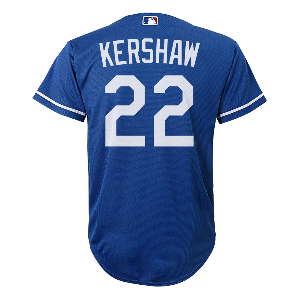 MLB Los Angeles Dodgers Clayton Kershaw Youth Nike Replica Jersey