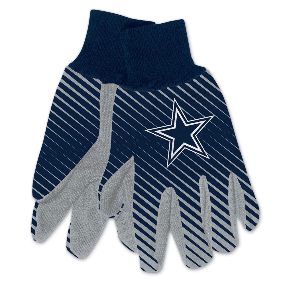 NFL Dallas Cowboys WinCraft Team Stripe Utility Gloves