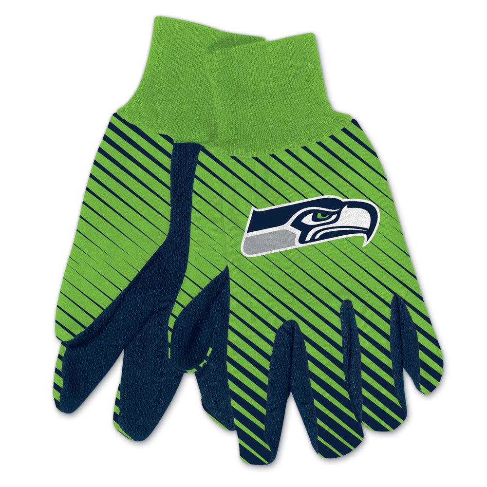 NFL Seattle Seahawks WinCraft Team Stripe Utility Gloves