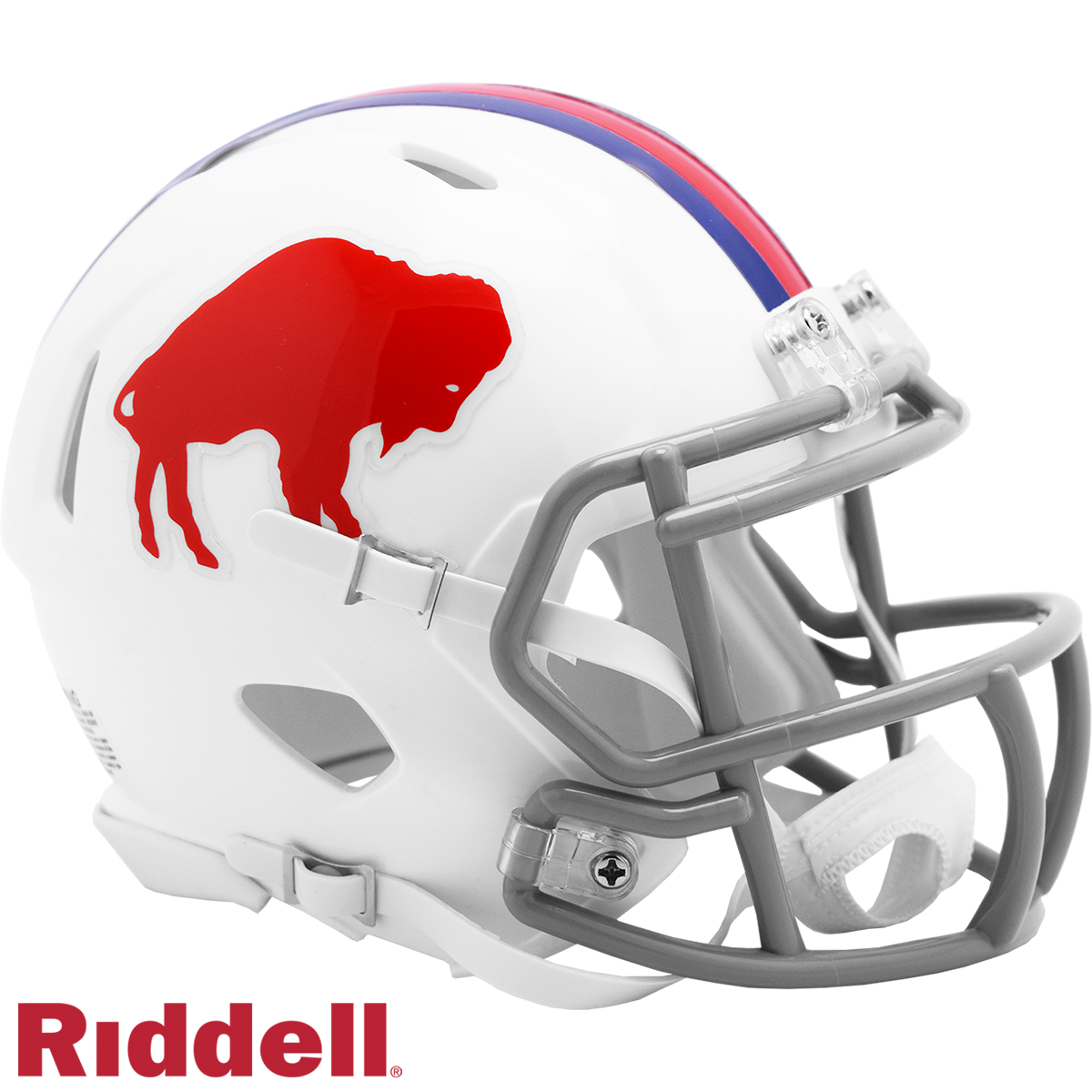 NFL Buffalo Bills Riddell &#39;65 Throwback Mini Speed Helmet