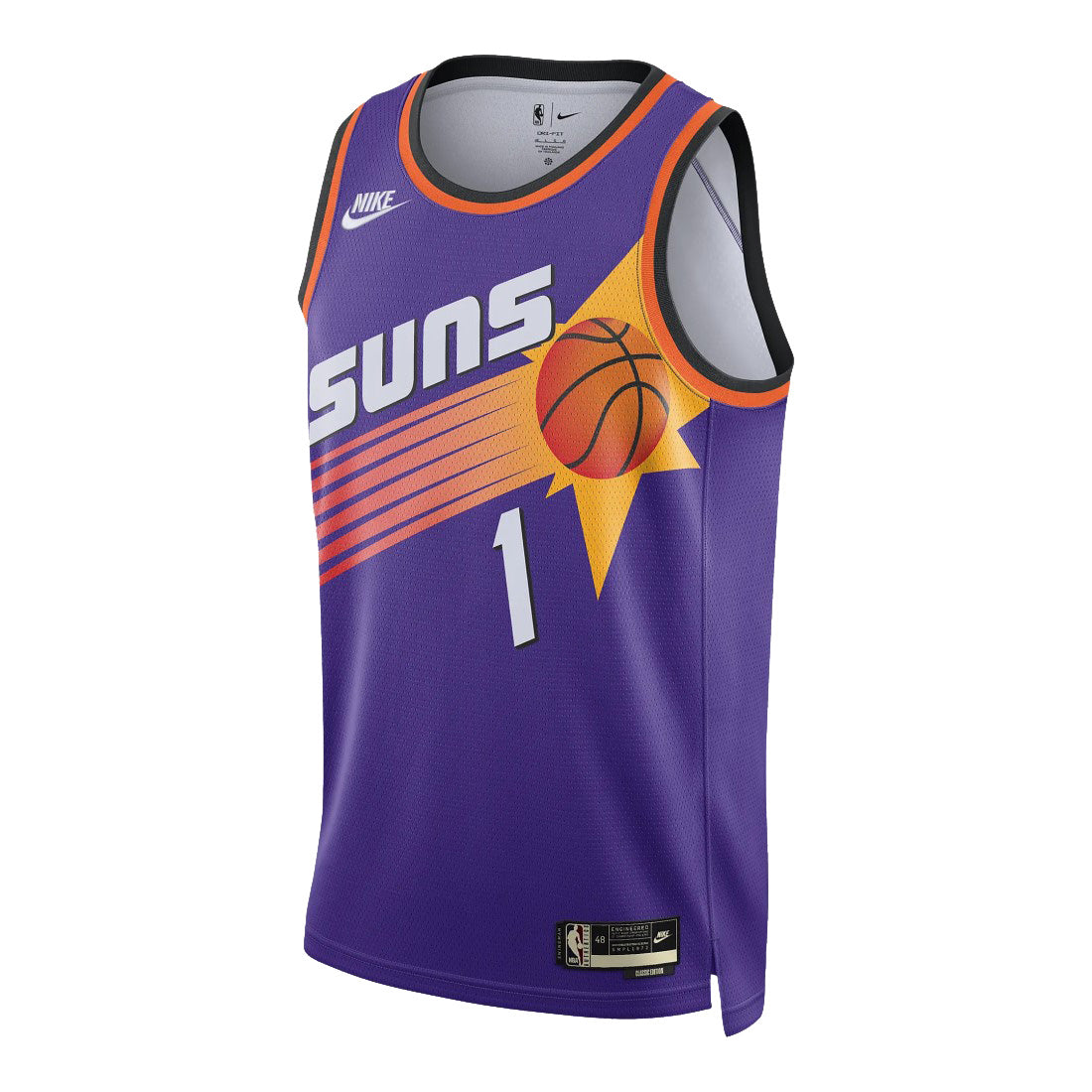 NBA Phoenix Suns Devin Booker Nike &#39;22 Hardwood Classics Swingman Jersey