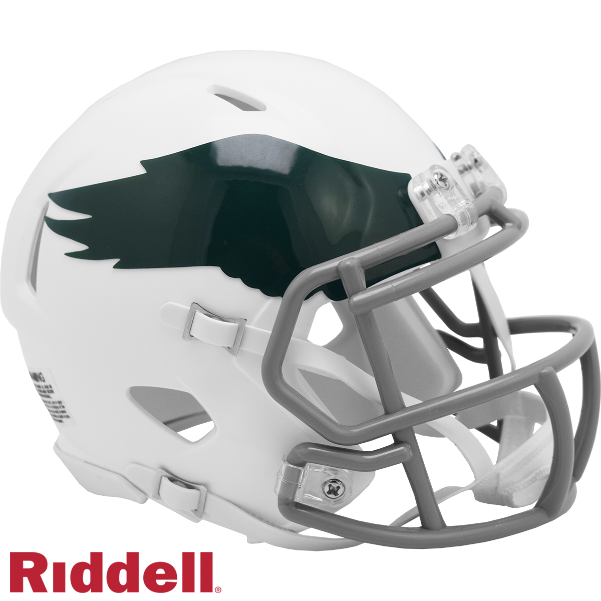 NFL Philadelphia Eagles Riddell &#39;69-&#39;73 Throwback Mini Speed Helmet