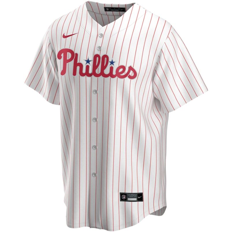 MLB Philadelphia Phillies Bryce Harper Nike Official Alternate Replica Jersey - White - Just Sports