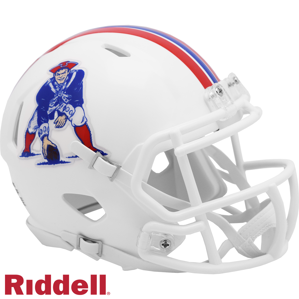 NFL New England Patriots Riddell &#39;90 Throwback Mini Speed Helmet