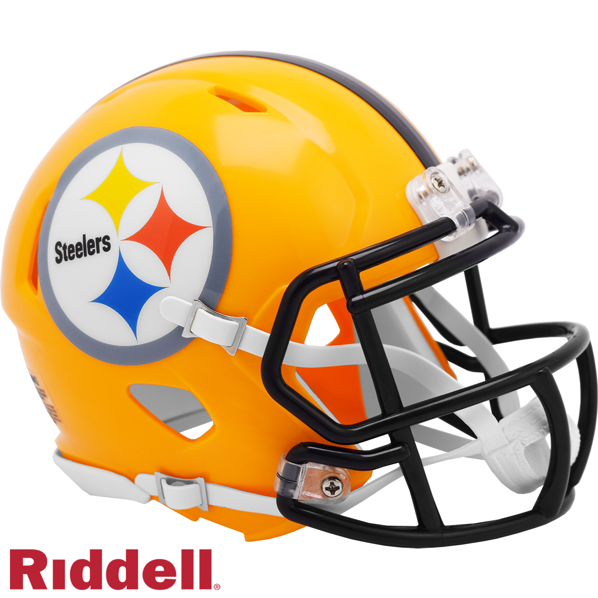 NFL Pittsburgh Steelers Riddell &#39;07 Throwback Mini Speed Helmet